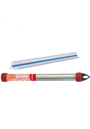 Maped Mikyas Cetvel Plastik 1:100 / 1:500 Ölçek 240014