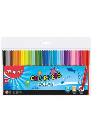 Maped Ocean Keçeli Kalem Seti 36 Renk