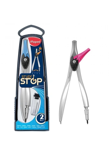 Maped Pergel Study Stop Uçlu+Uç Kutusu 195110