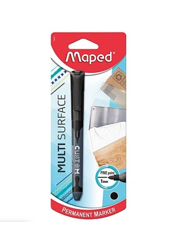 Maped Permanent Paint Marker Kontür Kalemi Siyah (734511)