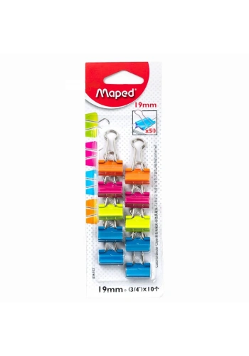 Maped Renkli Kıskaç 19 mm 036102AA