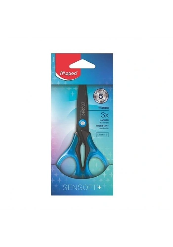 Maped Sensoft Titanium Simetrik Makas 13 cm. (484800)