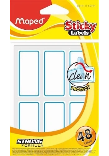 Maped Yapışkanlı Not Kağıdı 25mmx53mm 48 etiketli