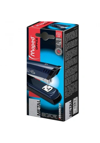 Maped Zımba Makinası Advanced Metal Half Strip 24/6 Mavi 354512