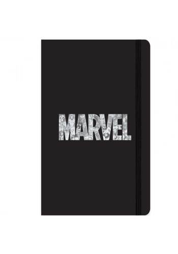 Marvel Lastikli Defter Ciltli 13x21 80 Yp Çizgili