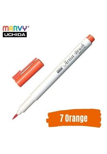 Marvy Artist Brush Pen 1100 Firça Uçlu Kalem 07 Orange