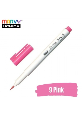 Marvy Artist Brush Pen 1100 Firça Uçlu Kalem 09 Pink