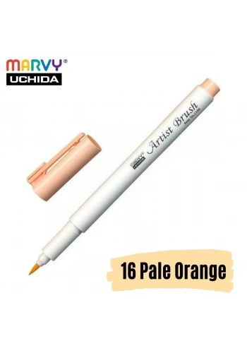 Marvy Artist Brush Pen 1100 Firça Uçlu Kalem 16 Pale Orange