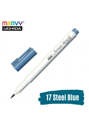 Marvy Artist Brush Pen 1100 Firça Uçlu Kalem 17 Steel Blue