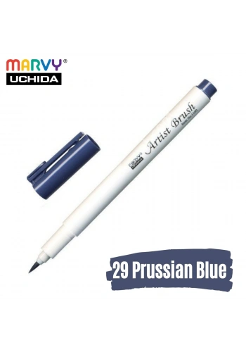 Marvy Artist Brush Pen 1100 Firça Uçlu Kalem 29 Prussian Blue