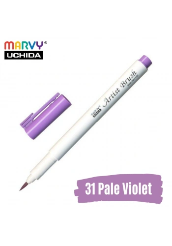Marvy Artist Brush Pen 1100 Firça Uçlu Kalem 31 Pale Violet