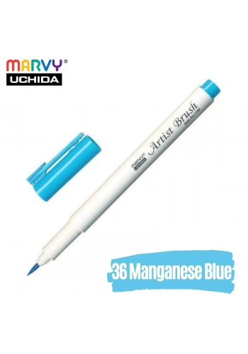 Marvy Artist Brush Pen 1100 Firça Uçlu Kalem 36 Manganese Blue