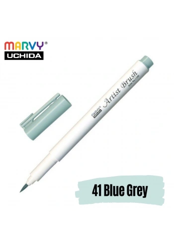 Marvy Artist Brush Pen 1100 Firça Uçlu Kalem 41 Blue Grey