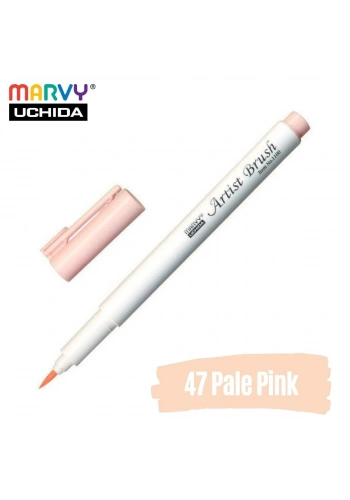 Marvy Artist Brush Pen 1100 Firça Uçlu Kalem 47 Pale Pink