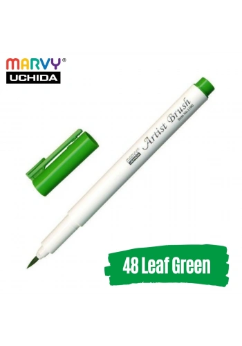 Marvy Artist Brush Pen 1100 Firça Uçlu Kalem 48 Leaf Green
