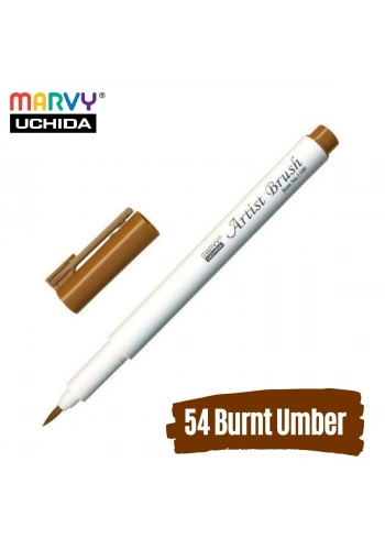 Marvy Artist Brush Pen 1100 Firça Uçlu Kalem 54 Burnt Umber