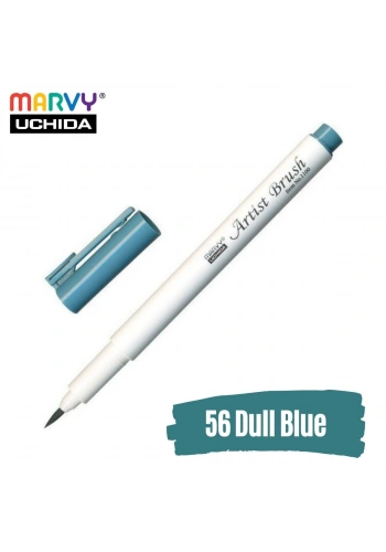 Marvy Artist Brush Pen 1100 Firça Uçlu Kalem 56 Dull Blue