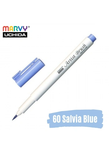 Marvy Artist Brush Pen 1100 Firça Uçlu Kalem 60 Salvia Blue