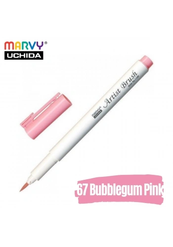 Marvy Artist Brush Pen 1100 Firça Uçlu Kalem 67 Bubblegum Pink