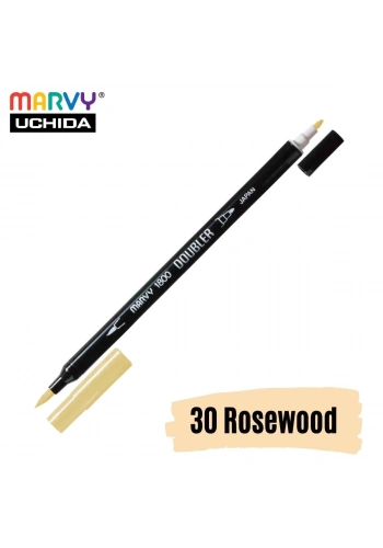 Marvy Artist Brush Pen 1800 Çift Taraflı Firça Uçlu Kalem 30 Rosewood