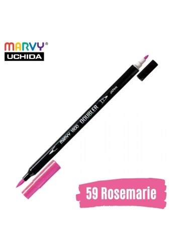 Marvy Artist Brush Pen 1800 Çift Taraflı Firça Uçlu Kalem 59 Rosemarie