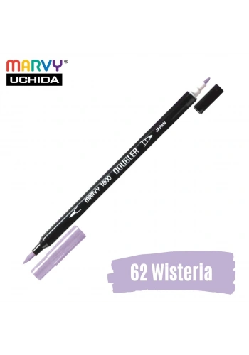 Marvy Artist Brush Pen 1800 Çift Taraflı Firça Uçlu Kalem 62 Wisteria