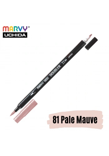 Marvy Artist Brush Pen 1800 Çift Taraflı Firça Uçlu Kalem 81 Pale Mauve