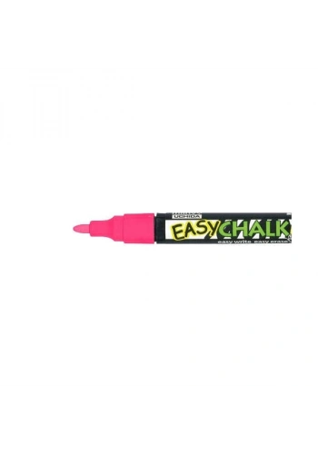 Marvy Easy Chalk Marker Sıvı Tebeşir Kalemi FOSFORLU KIRMIZI