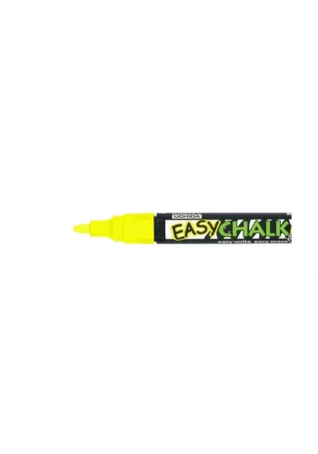 Marvy Easy Chalk Marker Sıvı Tebeşir Kalemi FOSFORLU SARI