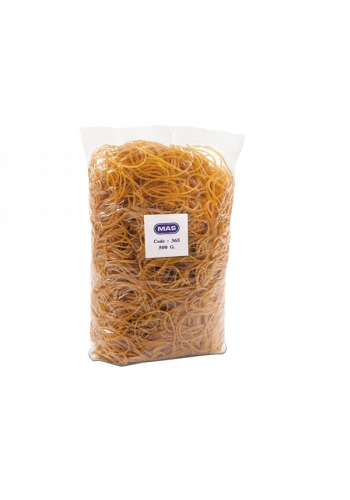 Mas Ambalaj Lastik Poşet Midi %100 Kauçuk 500 GR 365