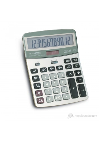 Mas Hesap Makinesi Ofis Tipi Düzeltmeli Metal Panel 6922