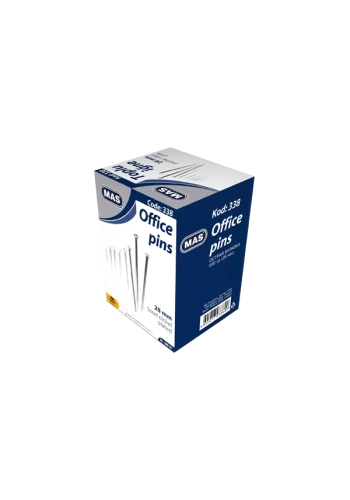 Mas Toplu İğne Nikel 28 MM 500 GR 338