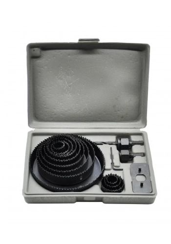 Master Delik Açma Panç Seti Ahşap Kartonpiyer Alçıpan 16 Parça