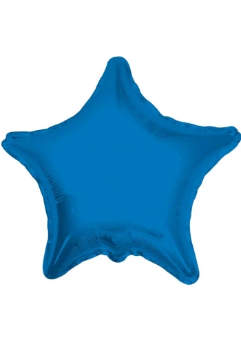 Mavi Yıldız Folyo Balon