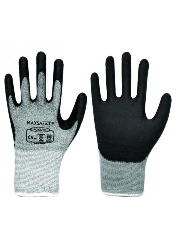 Maxsafety Kesilmez İş Eldiveni Poliüretan Pu-Cut3 No 10