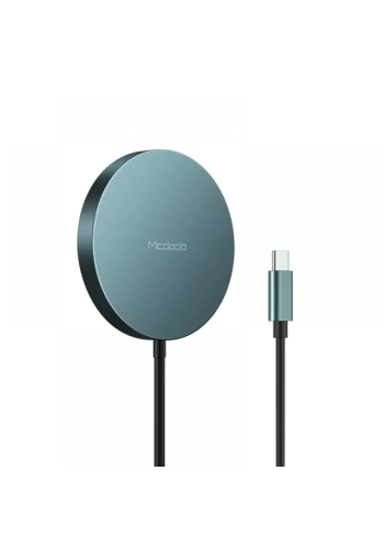 MCDODO CH-8720 MANYETİK MAGSAFE KABLOSUZ HIZLI ŞARJ CİHAZI SİYAH  15W