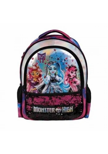 Me Çanta Monster High Black Scaly Okul Çantası