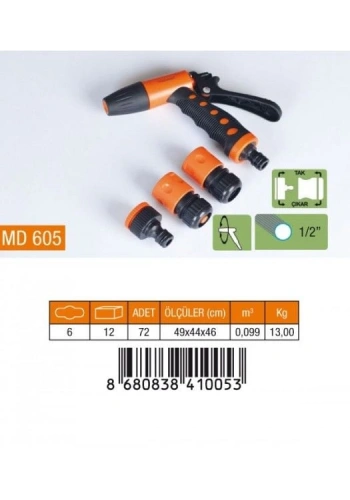 Medalyan Md605 Otomatik Tabanca 4 Lü Set