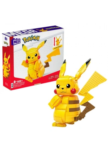 Mega Pokemon Jumbo Pikachu Figürü 825 Parça FVK81 (MATELLFVK81)