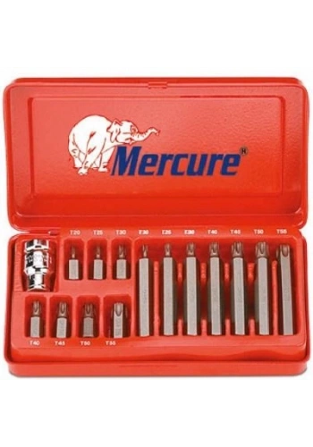 Mercure Otomotiv Torx Bits Uç Seti 15 Parça