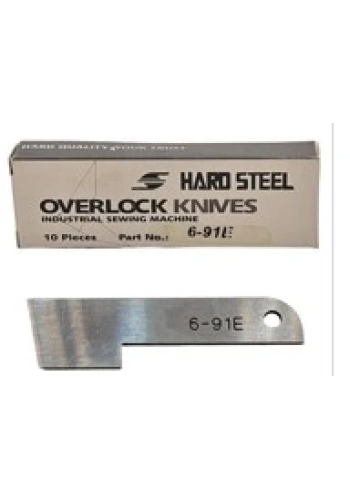 Merrow Topbaşı 5D Alt Bıçak / 6-91E 10ADET