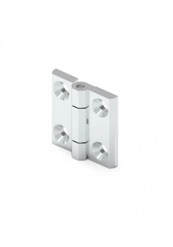 Mesan Yaprak Menteşe Zamak-Siyah Boyalı 40X40 Delikli