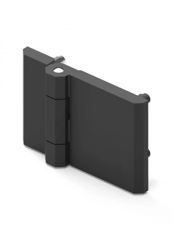 Mesan Zamak Siyah Boyalı 60X120 Civatalı Menteşe