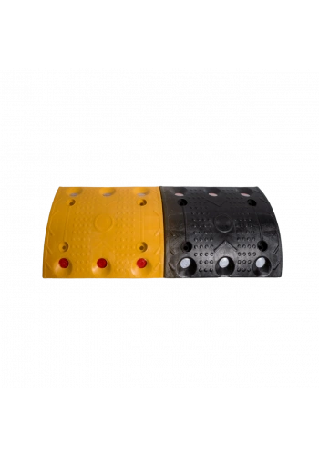 MFK Plastik Oval Yol Kasisi 30x33 Cm Sarı-Siyah - MFK5200