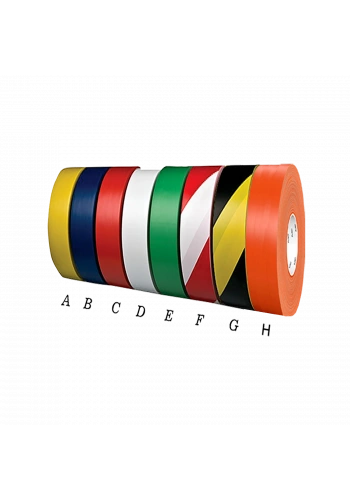 Mfk Yer İşaretleme Bandı Pvc 30 Mt 5 Cm Kırmızı-Beyaz