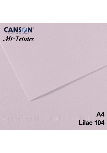 Mi-Teintes 160gr A4 104 Lilac 3lü