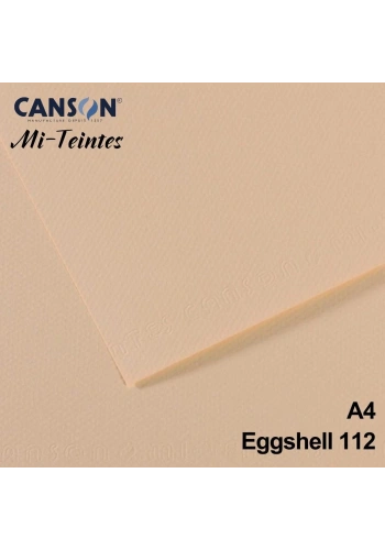 Mi-Teintes 160gr A4 112 Eggshell 3lü