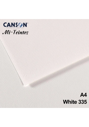Mi-Teintes 160gr A4 335 White 3lü