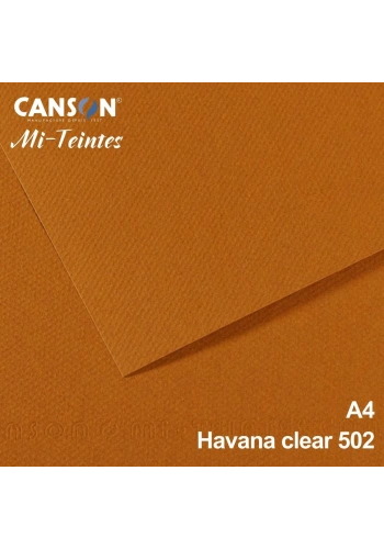 Mi-Teintes 160gr A4 502 Light Havana 3lü