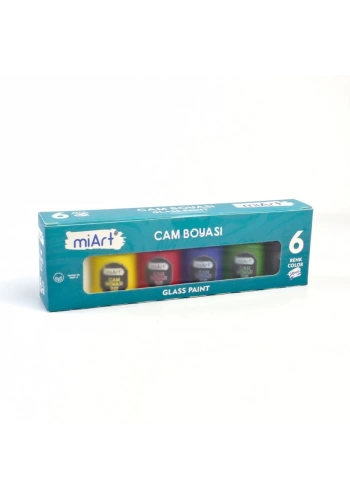 miArt Cam Boya Seti 6x30ml